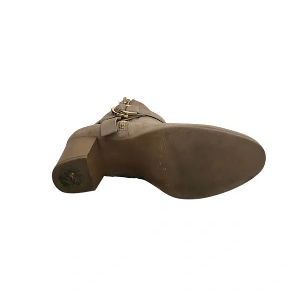 Apt. 9 Women’s Advisor Taupe Ankle Boots Block Heel Size 8.5 - Picture 11 of 12